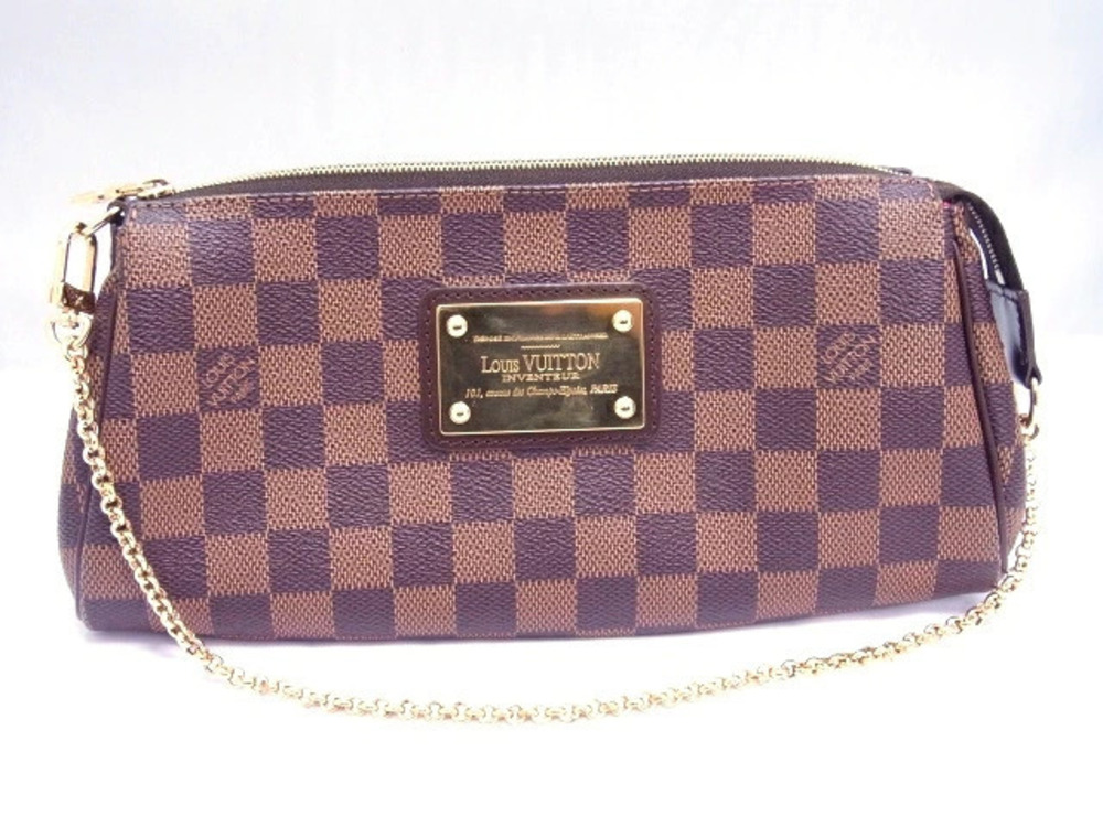 LOUIS VUITTON Eva Shoulder Bag Damier